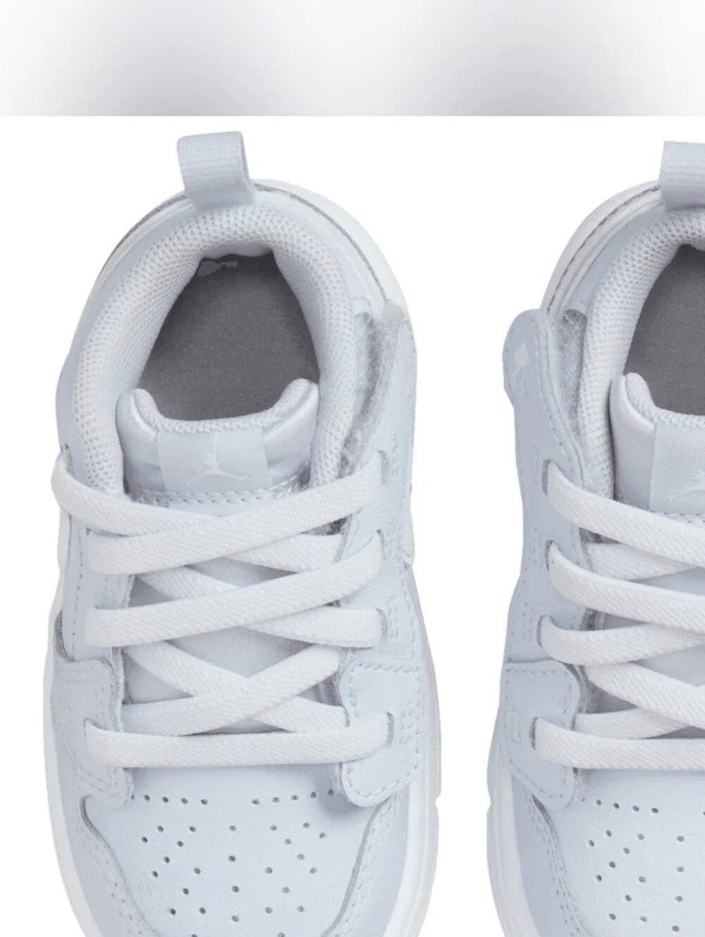 Nike Baby Jordan 1 Low ALT Cobalt Bliss Neutral Grey White
